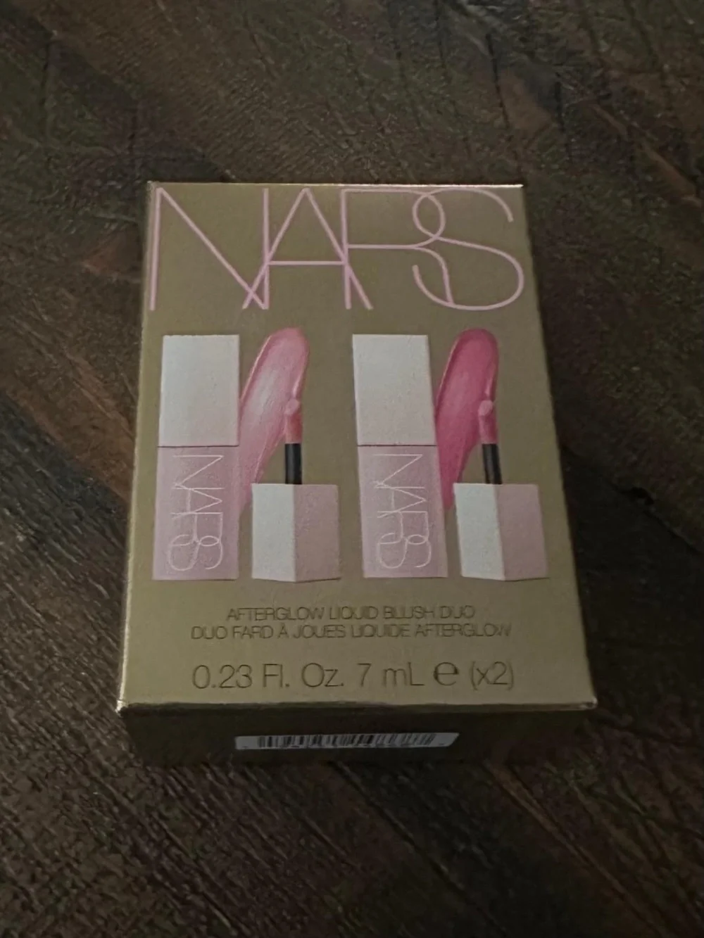NEW NARS Afterglow Liquid Blush Duo, Shades Orgasm and Bubbly, Limited Edition